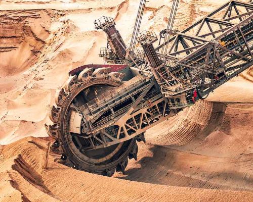 bigstock Large Bucket Wheel Excavator M 474610507