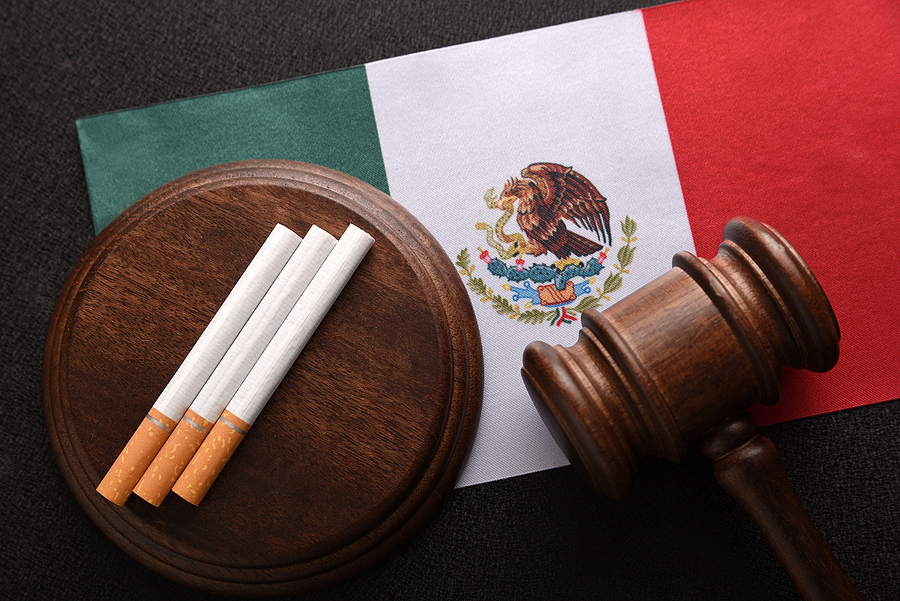 bigstock Cigarettes And Judge Wooden Ga 452980609