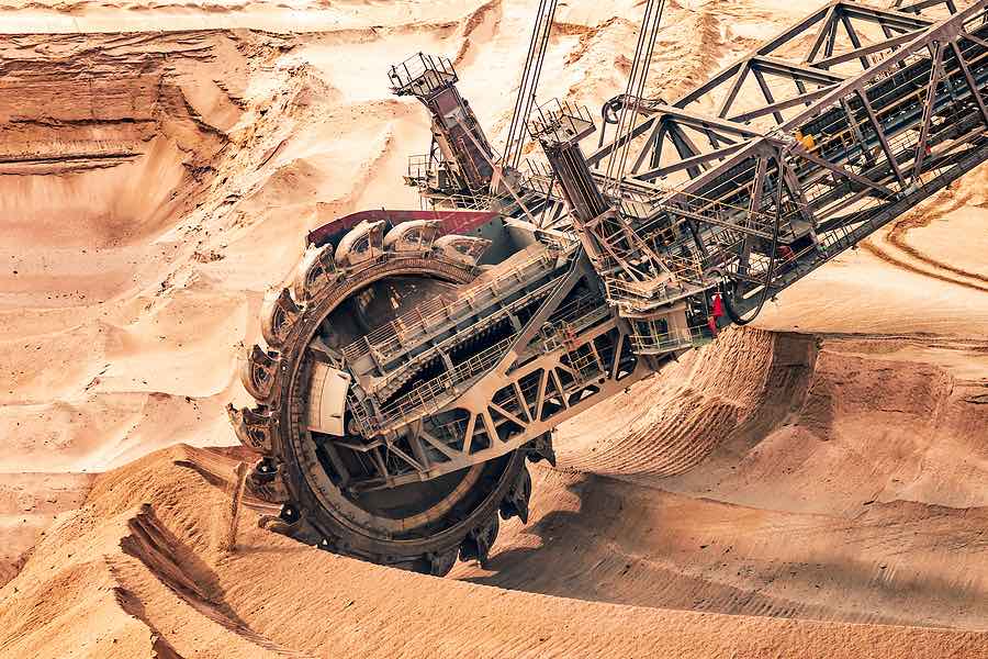 bigstock Large Bucket Wheel Excavator M 474610507