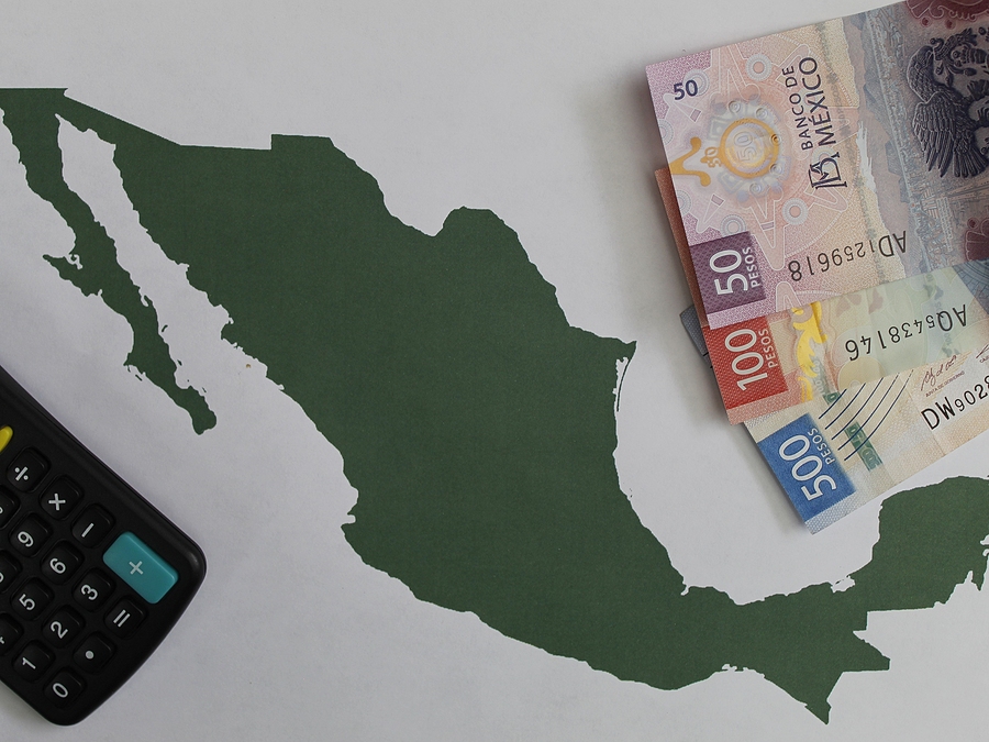 bigstock Stacked Mexican Banknotes Cal 450138339