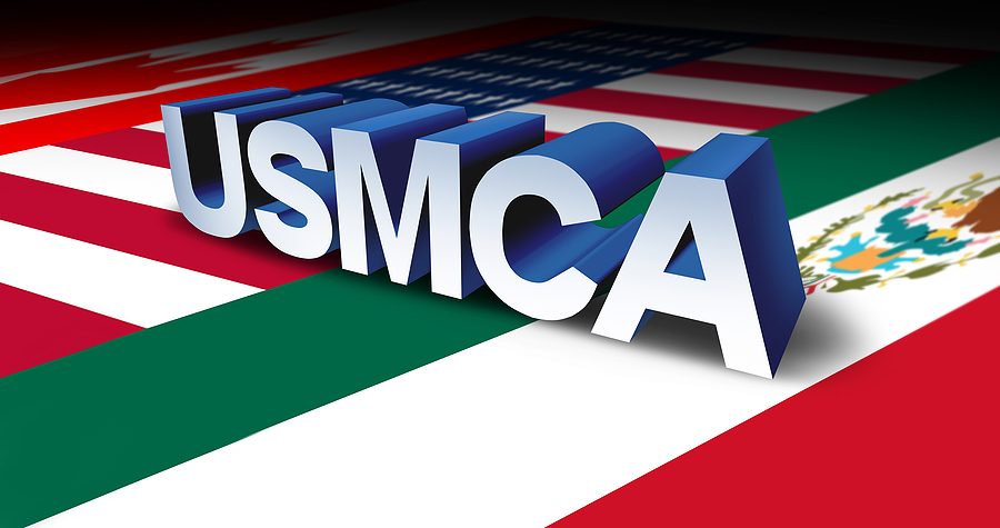 bigstock Usmca Or The New Nafta United 262068922