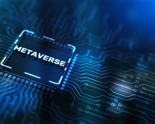 bigstock Inscription Metaverse On Proce 473480119